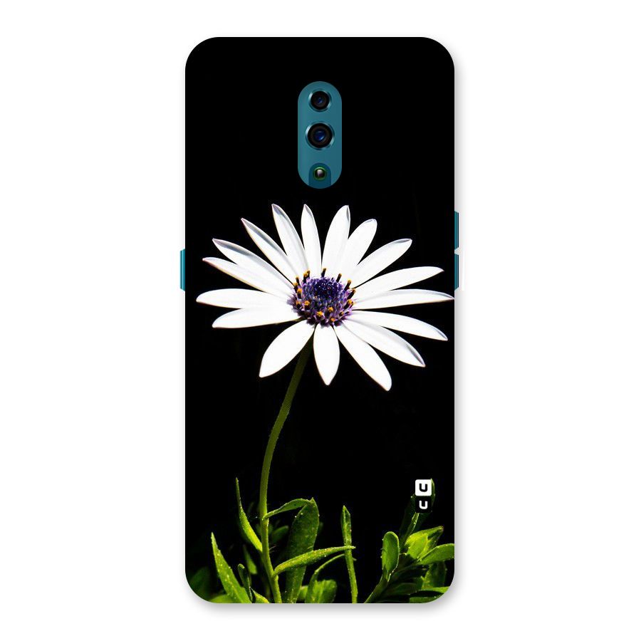 Flower White Spring Back Case for Oppo Reno