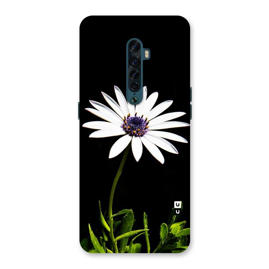Flower White Spring Back Case for Oppo Reno2