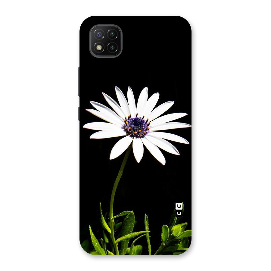 Flower White Spring Back Case for Poco C3