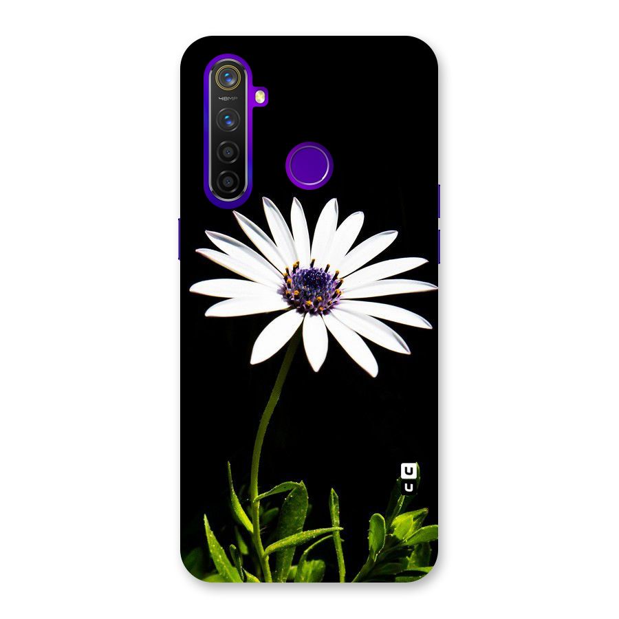 Flower White Spring Back Case for Realme 5 Pro