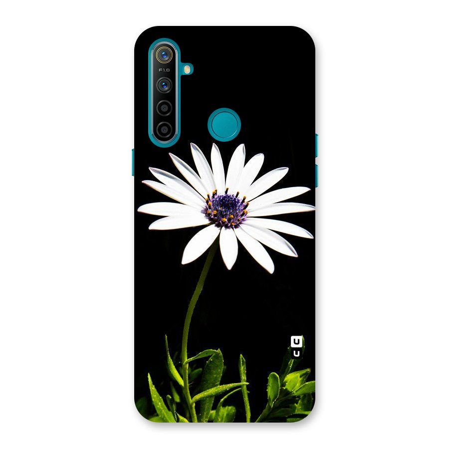 Flower White Spring Back Case for Realme 5i