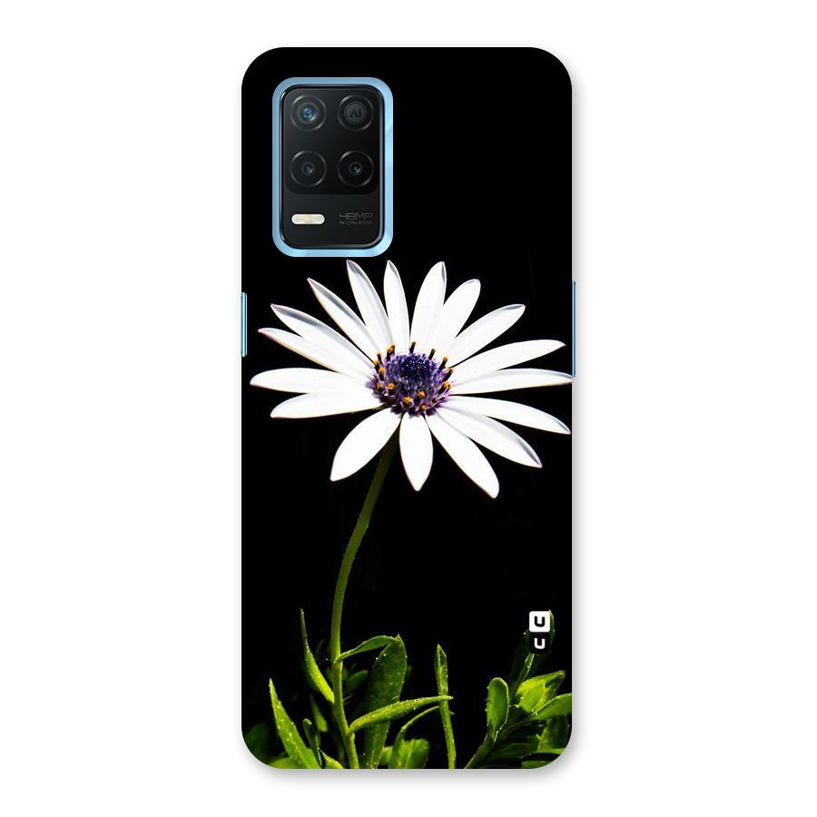 Flower White Spring Back Case for Realme 8 5G
