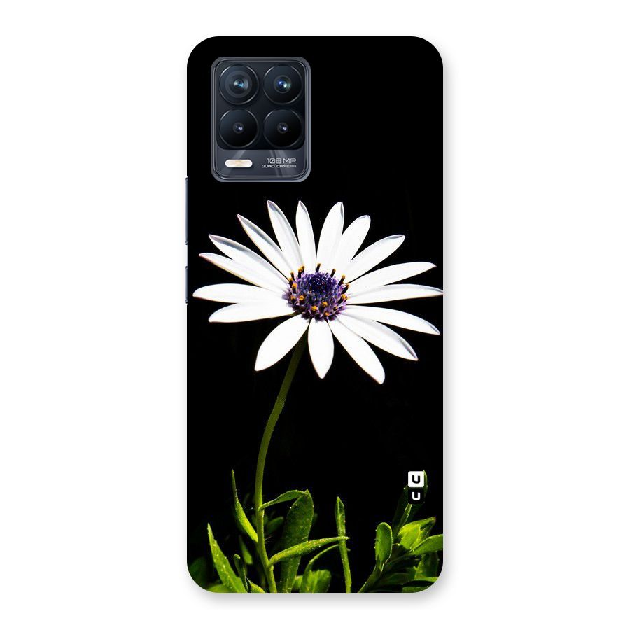 Flower White Spring Back Case for Realme 8 Pro