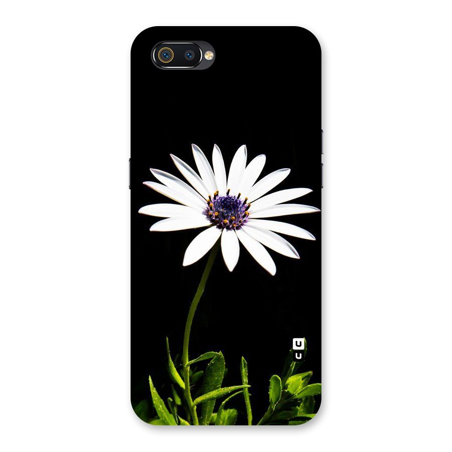 Flower White Spring Back Case for Realme C2