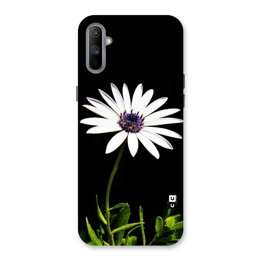 Flower White Spring Back Case for Realme C3