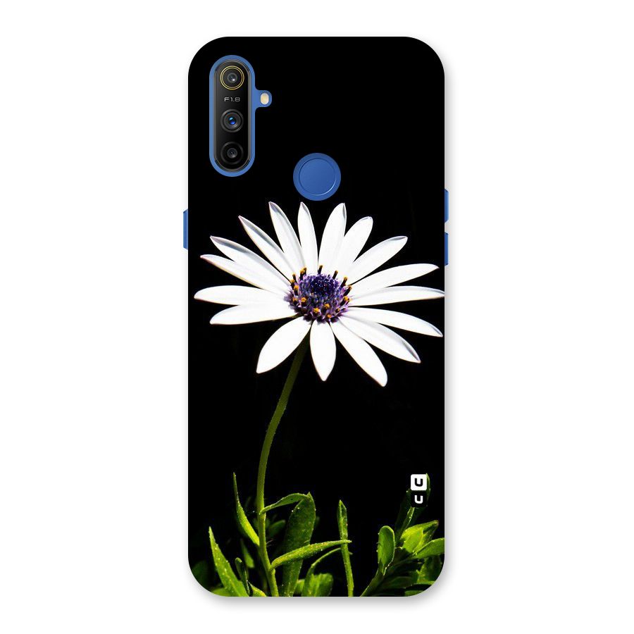 Flower White Spring Back Case for Realme Narzo 10A