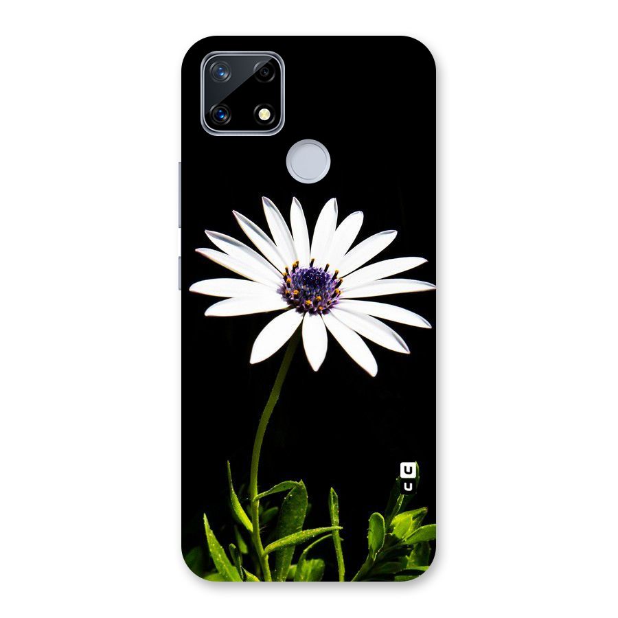 Flower White Spring Back Case for Realme Narzo 20