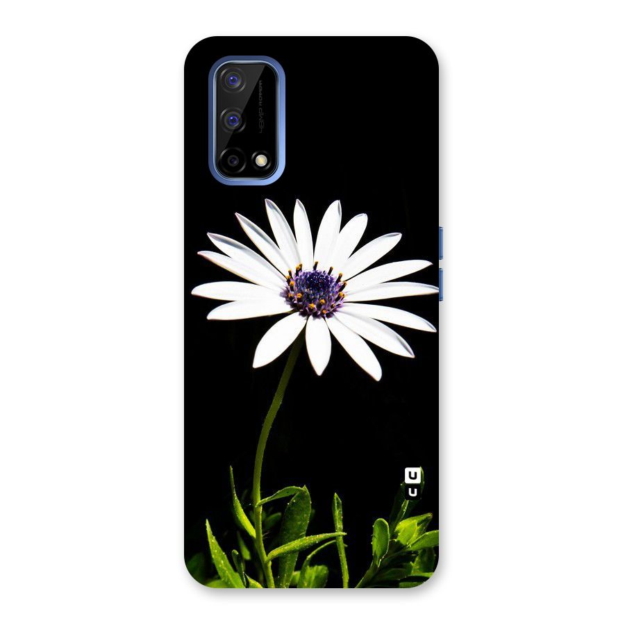 Flower White Spring Back Case for Realme Narzo 30 Pro