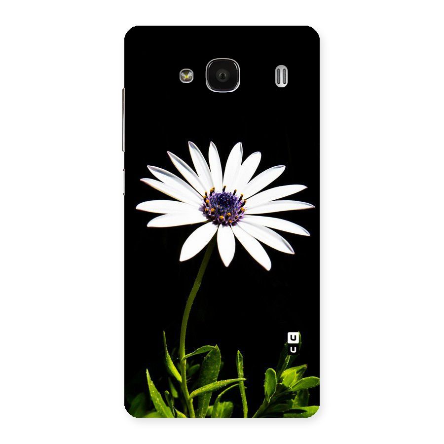Flower White Spring Back Case for Redmi 2s