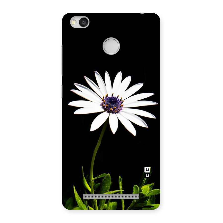 Flower White Spring Back Case for Redmi 3S Prime