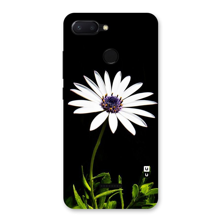 Flower White Spring Back Case for Redmi 6