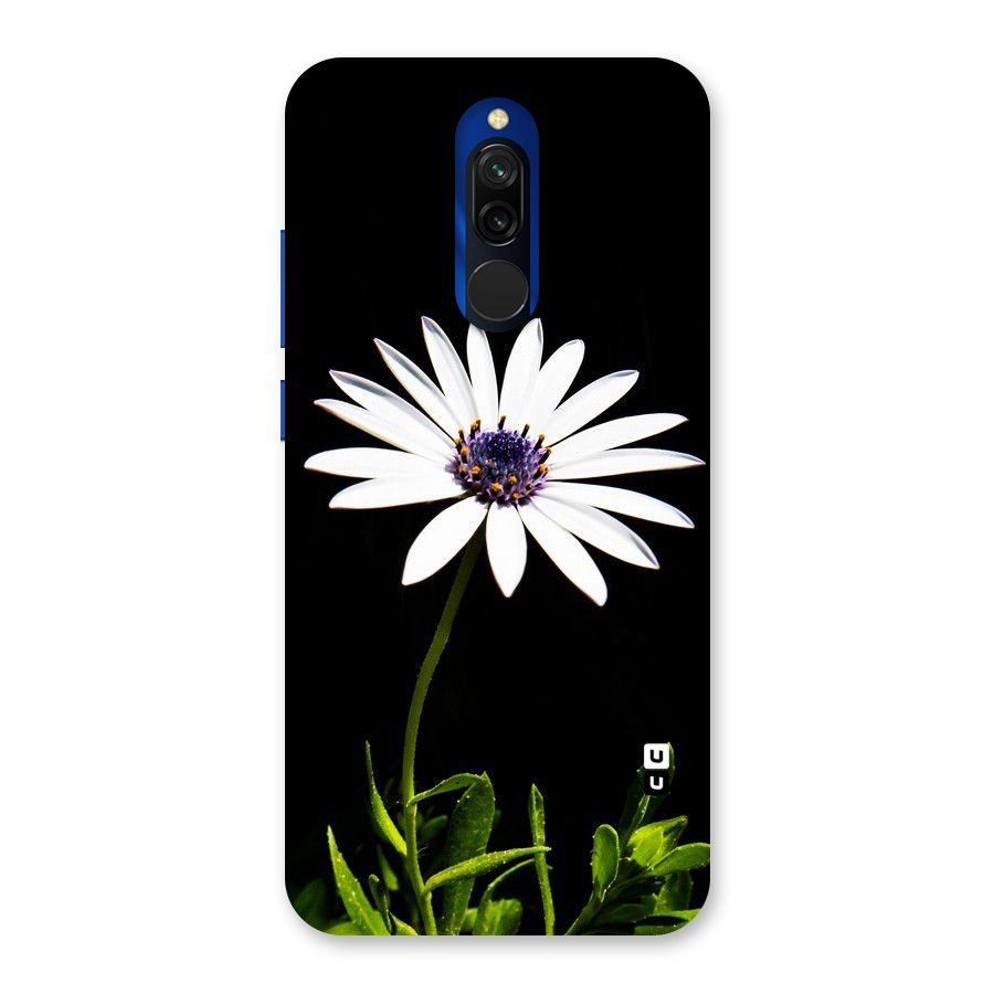 Flower White Spring Back Case for Redmi 8