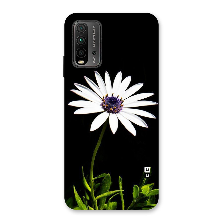 Flower White Spring Back Case for Redmi 9 Power