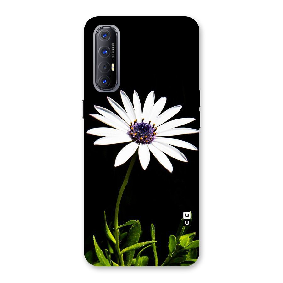 Flower White Spring Back Case for Reno3 Pro
