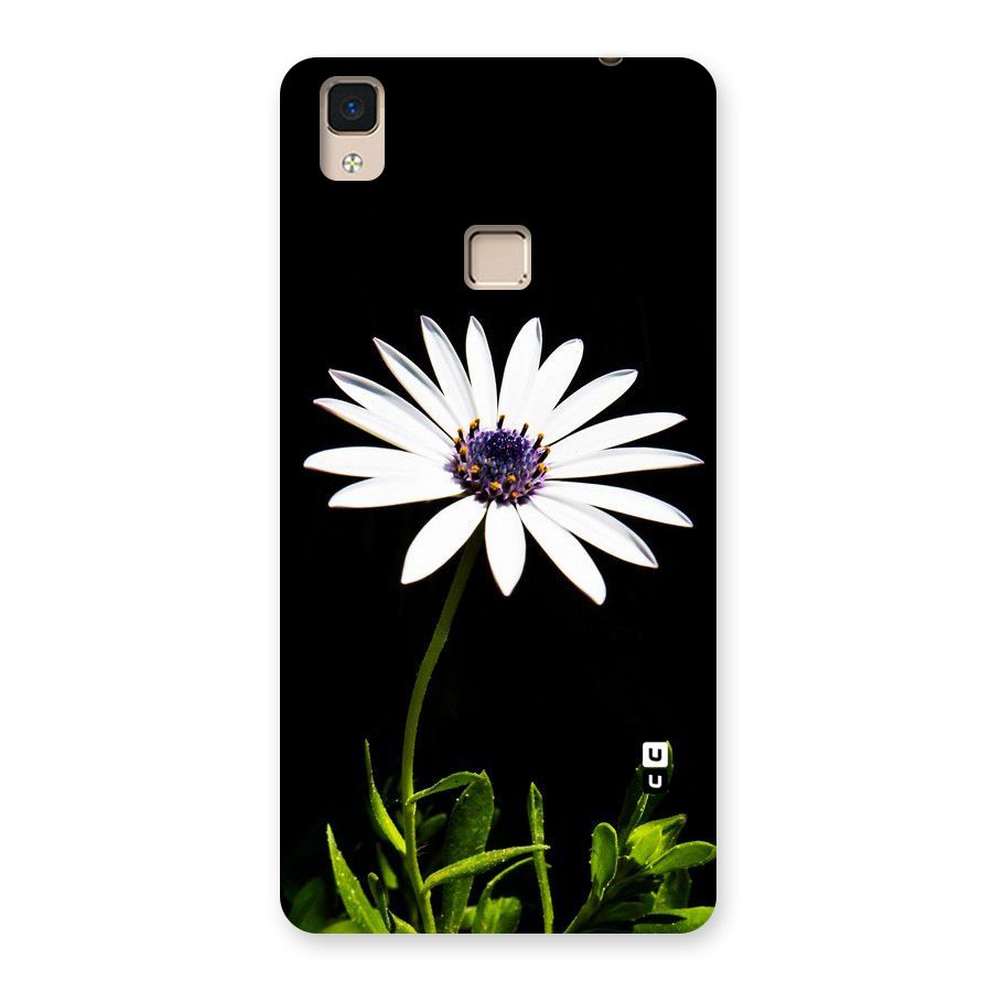 Flower White Spring Back Case for V3 Max