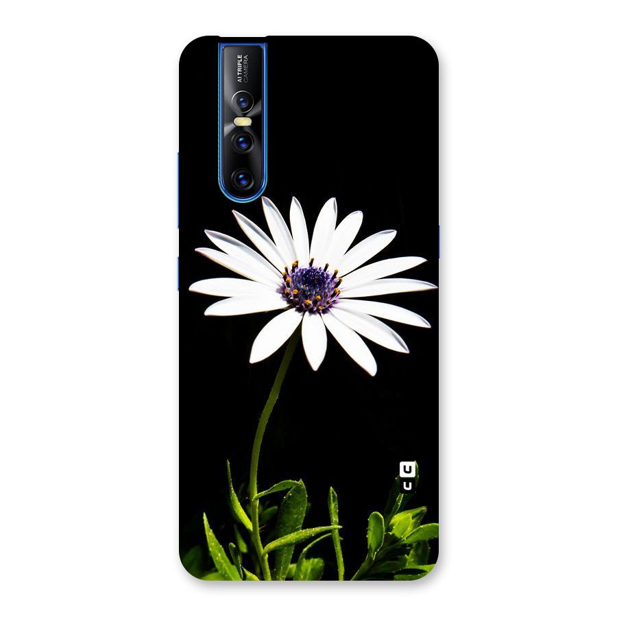 Flower White Spring Back Case for Vivo V15 Pro