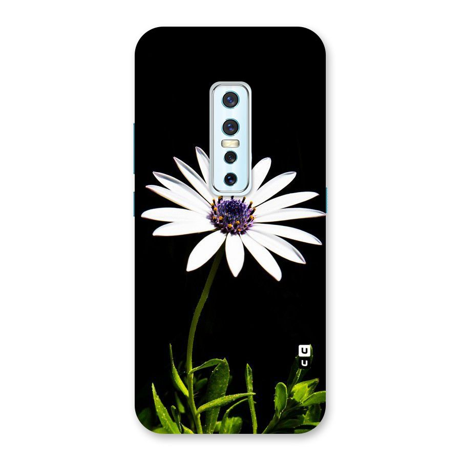 Flower White Spring Back Case for Vivo V17 Pro