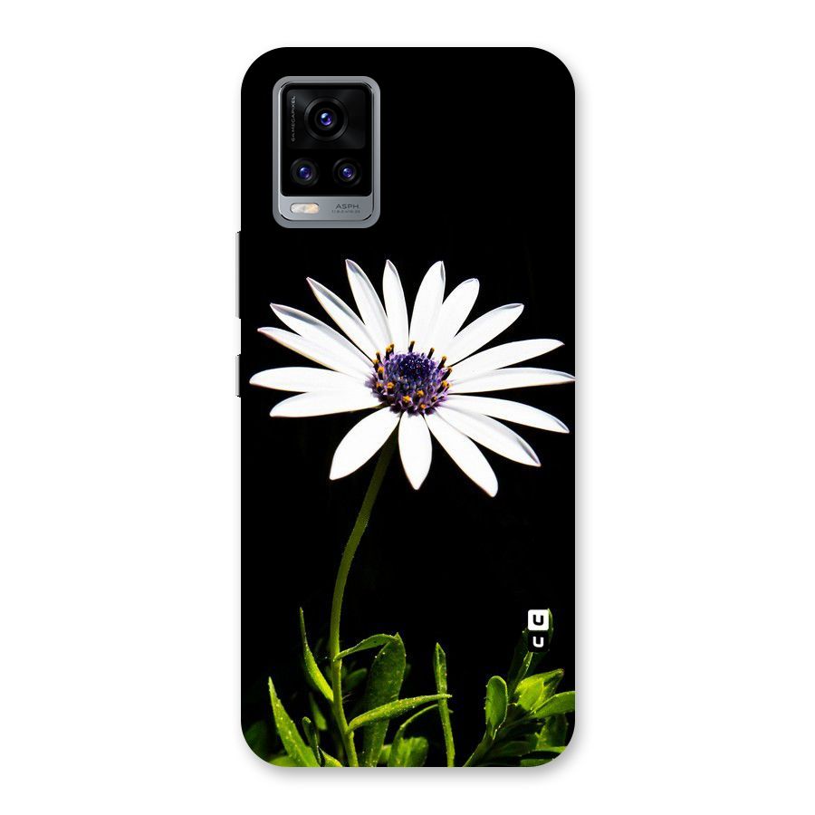 Flower White Spring Back Case for Vivo V20