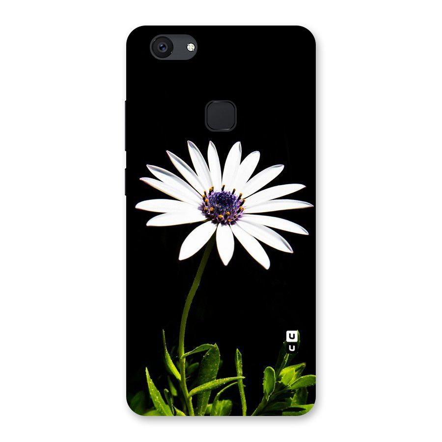 Flower White Spring Back Case for Vivo V7 Plus