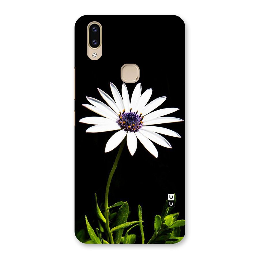 Flower White Spring Back Case for Vivo V9 Youth