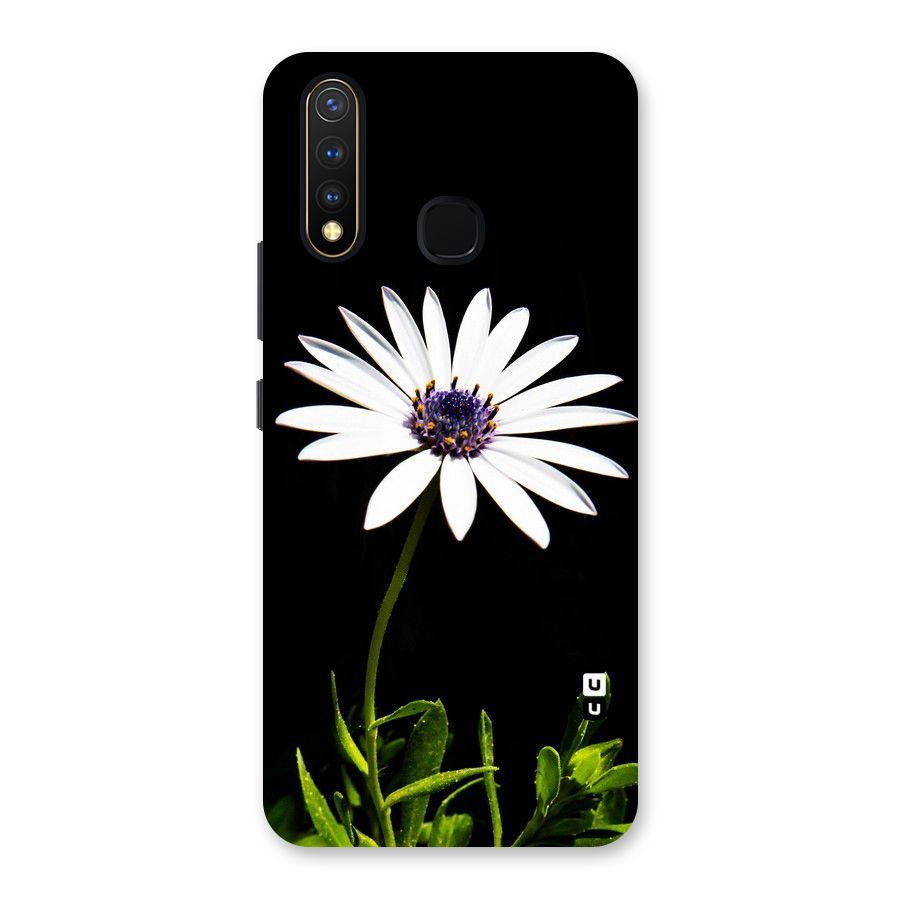 Flower White Spring Back Case for Vivo Y19