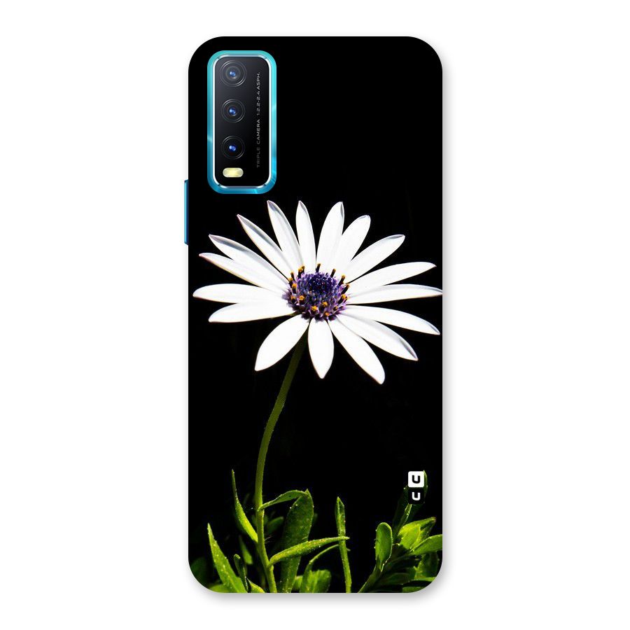 Flower White Spring Back Case for Vivo Y20