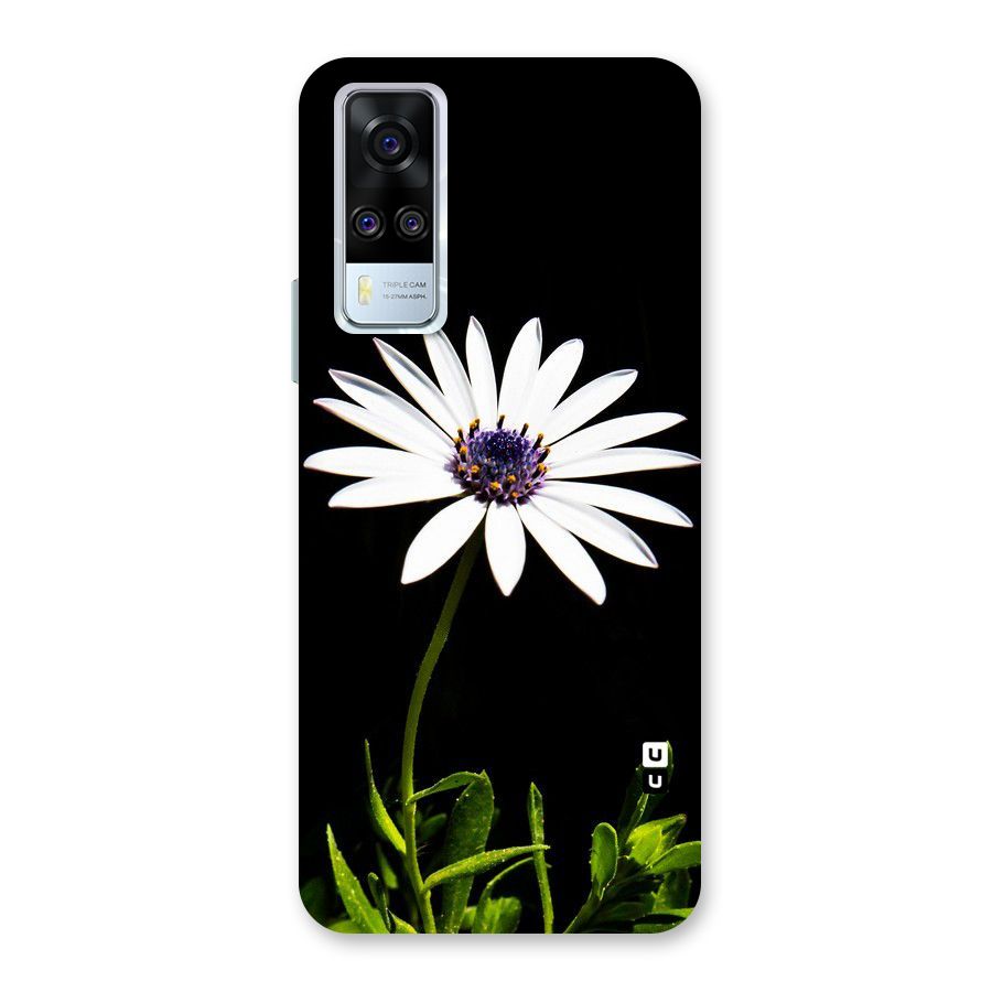 Flower White Spring Back Case for Vivo Y31