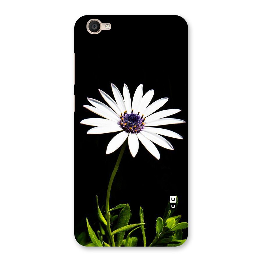 Flower White Spring Back Case for Vivo Y55L