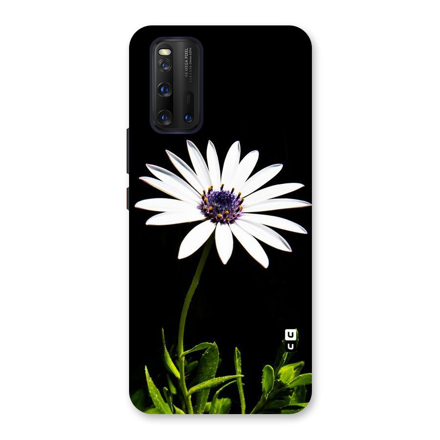 Flower White Spring Back Case for Vivo iQOO 3