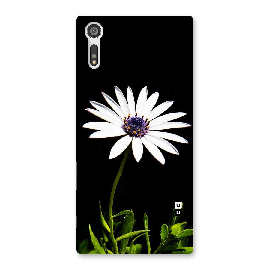 Flower White Spring Back Case for Xperia XZ