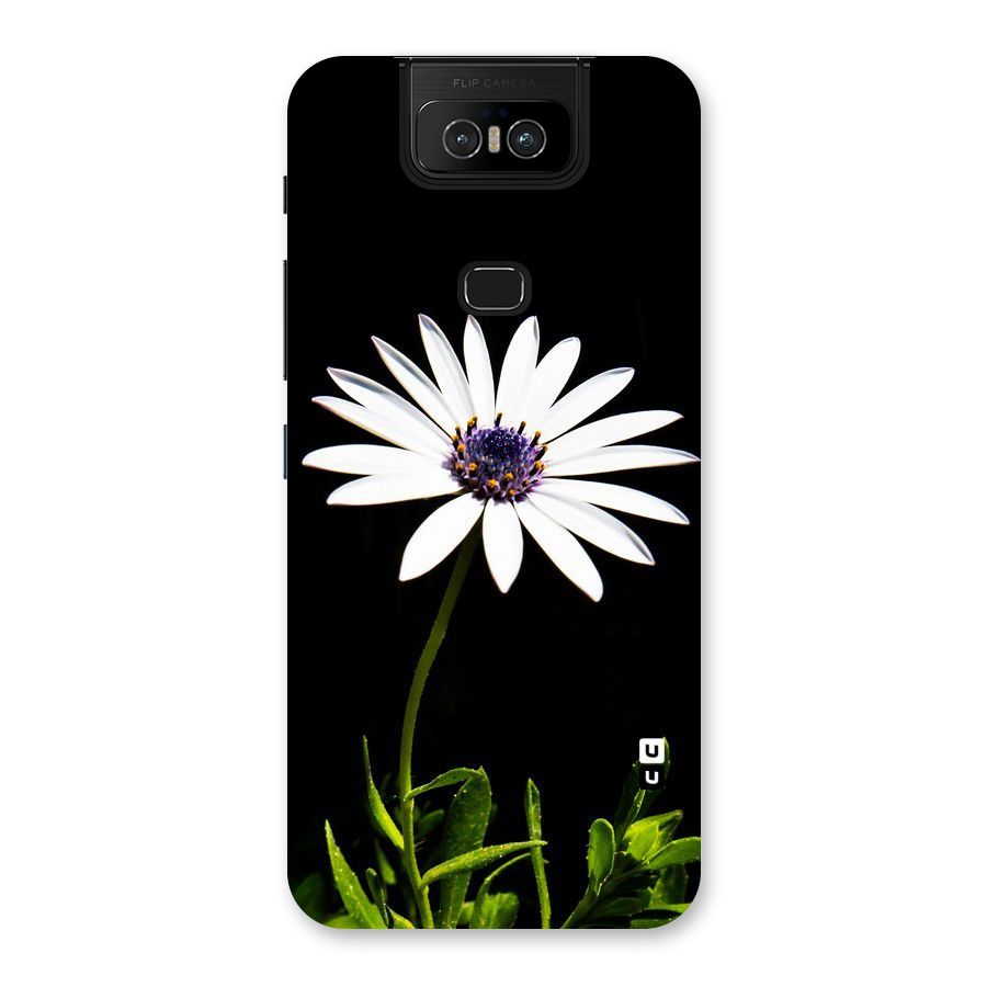 Flower White Spring Back Case for Zenfone 6z