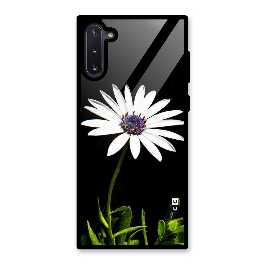 Flower White Spring Glass Back Case for Galaxy Note 10
