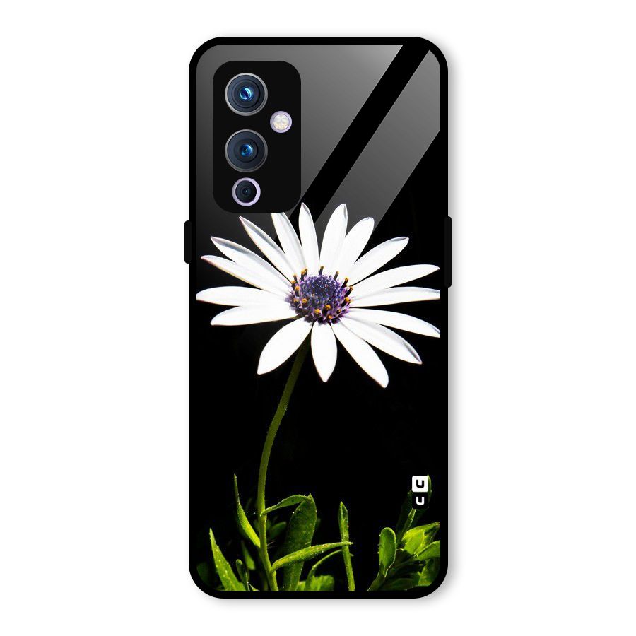 Flower White Spring Glass Back Case for OnePlus 9