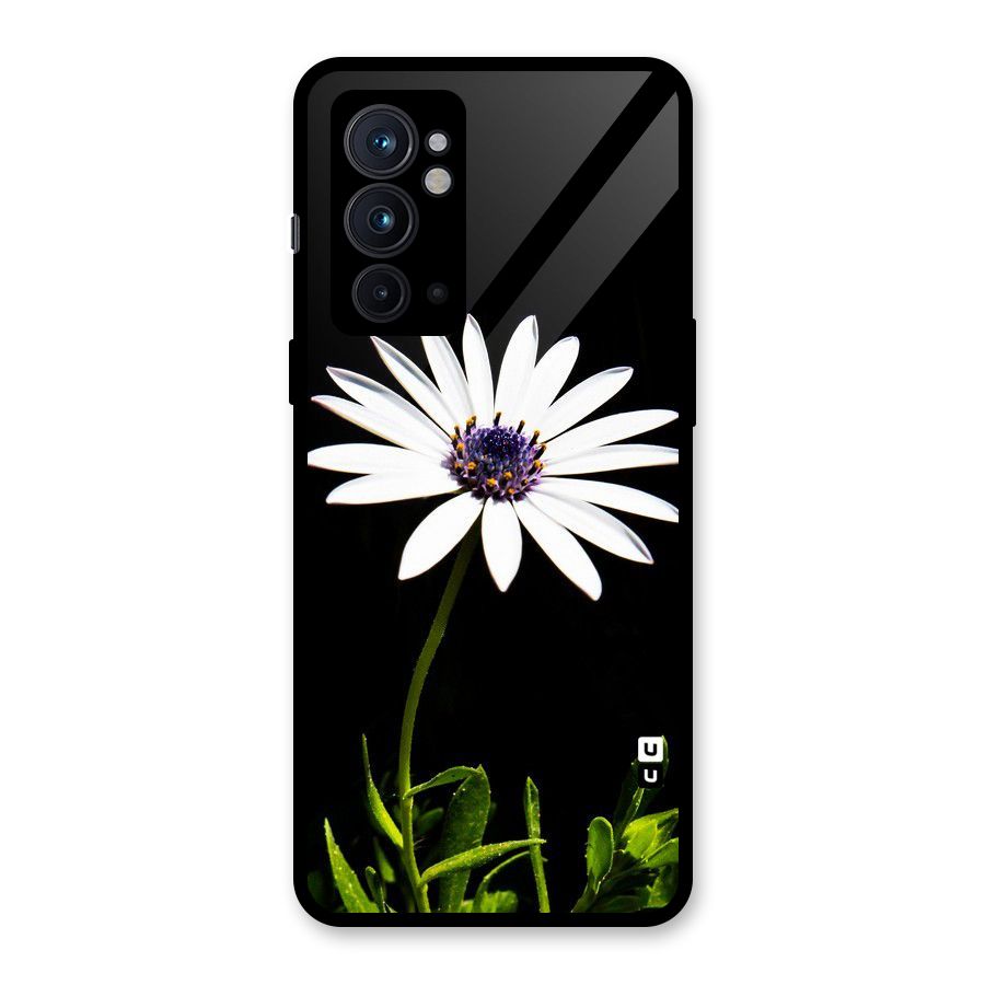 Flower White Spring Glass Back Case for OnePlus 9RT 5G
