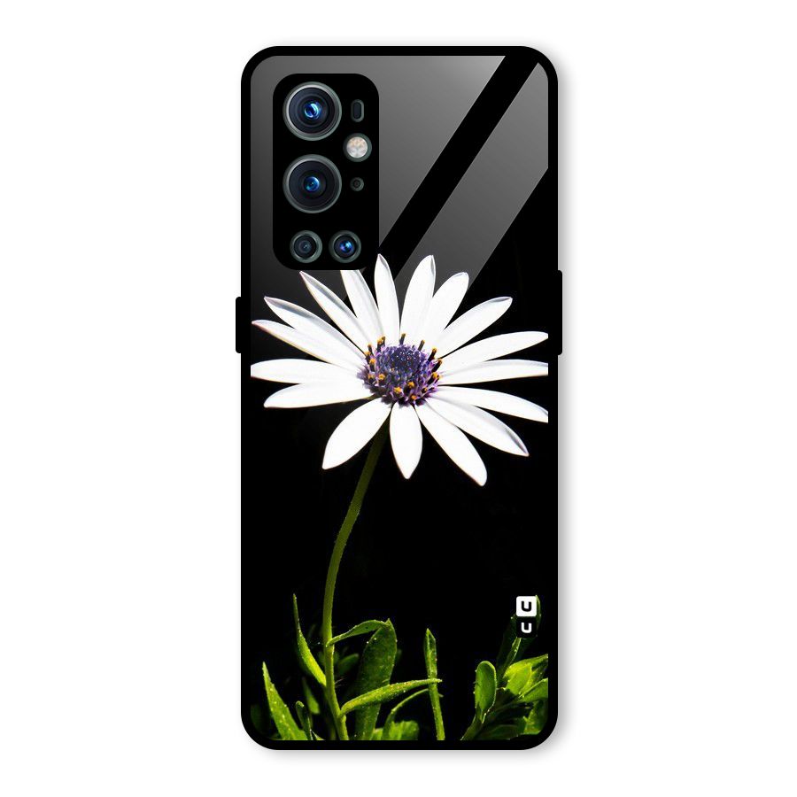 Flower White Spring Glass Back Case for OnePlus 9 Pro