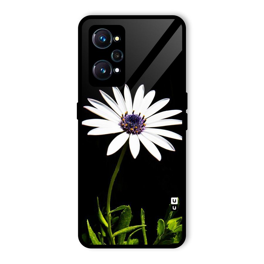 Flower White Spring Glass Back Case for Realme GT Neo2