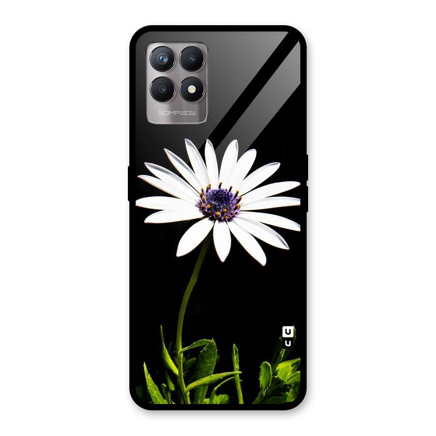 Flower White Spring Glass Back Case for Realme Narzo 50
