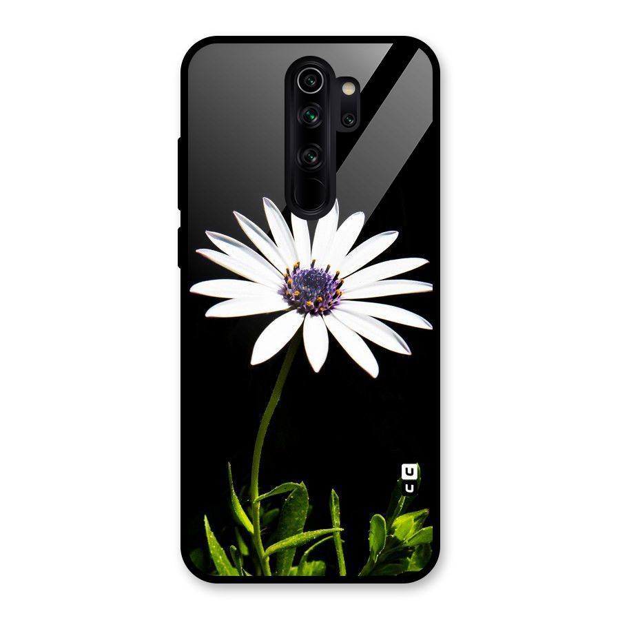 Flower White Spring Glass Back Case for Redmi Note 8 Pro