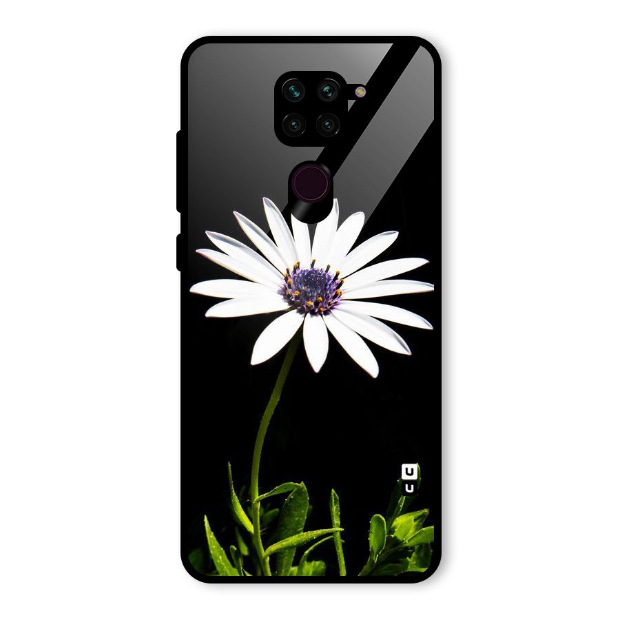 Flower White Spring Glass Back Case for Redmi Note 9