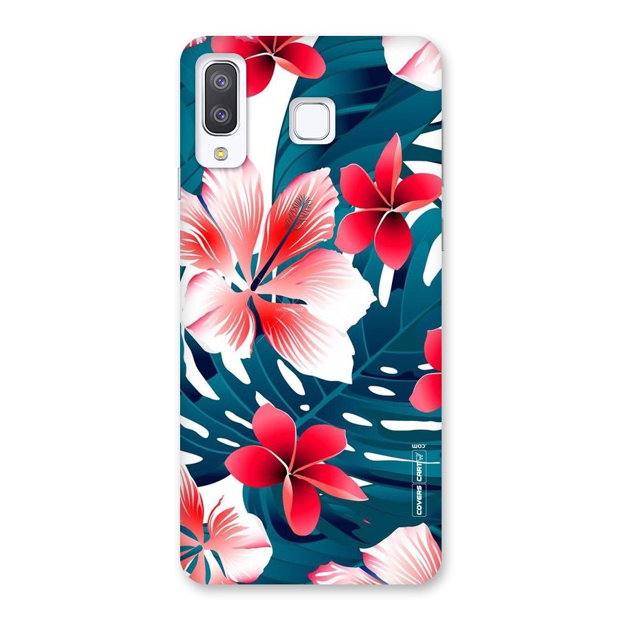 Flower design Back Case for Galaxy A8 Star