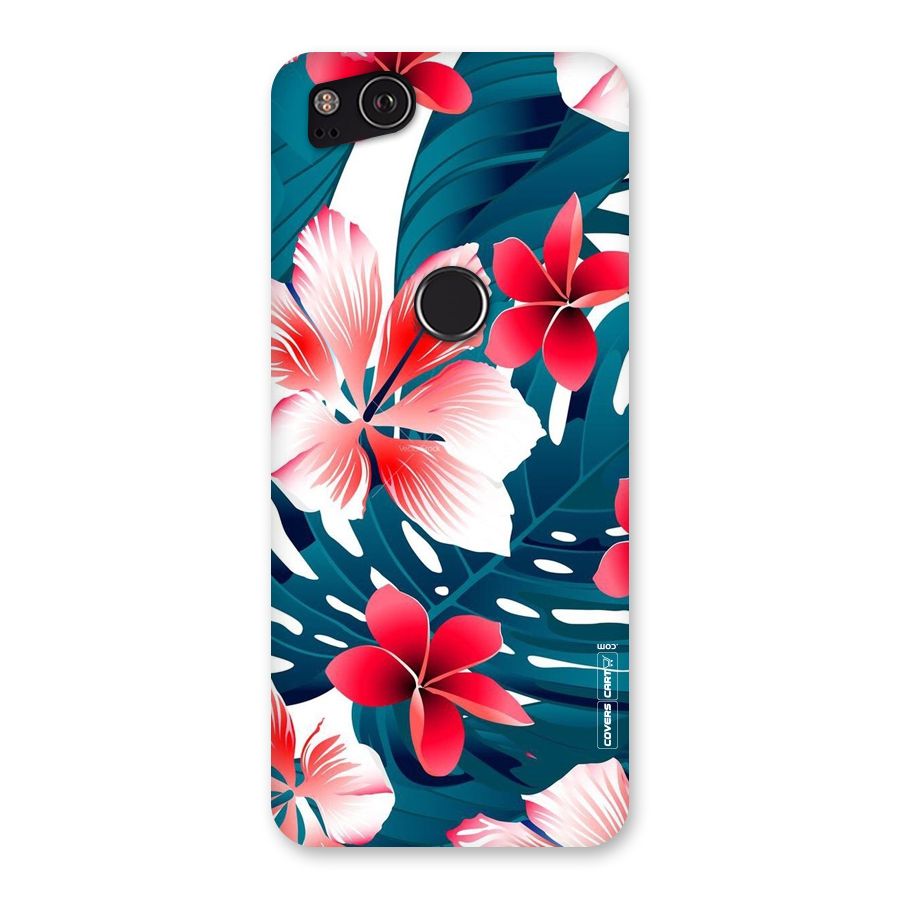 Flower design Back Case for Google Pixel 2