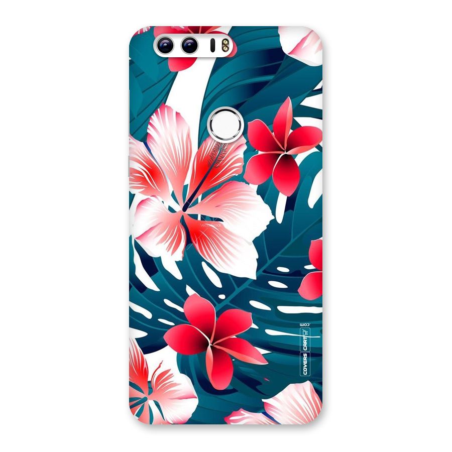 Flower design Back Case for Honor 8