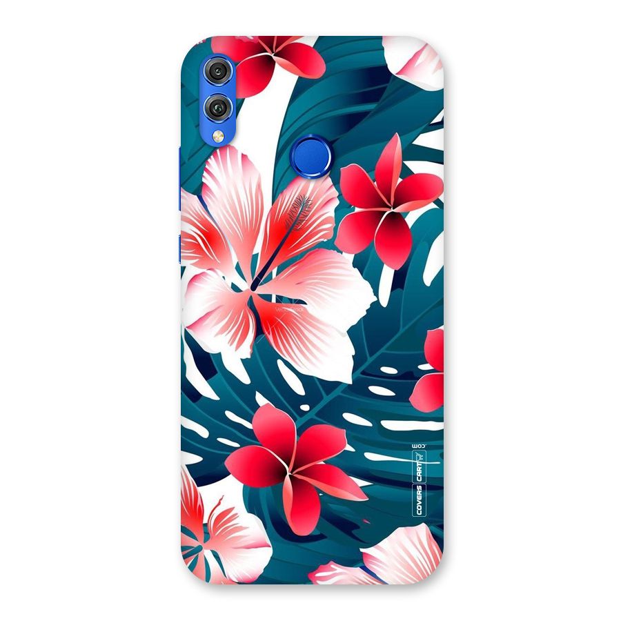 Flower design Back Case for Honor 8X