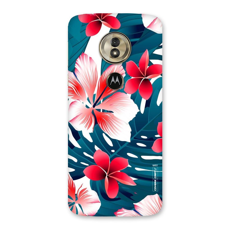 Flower design Back Case for Moto G6 Play