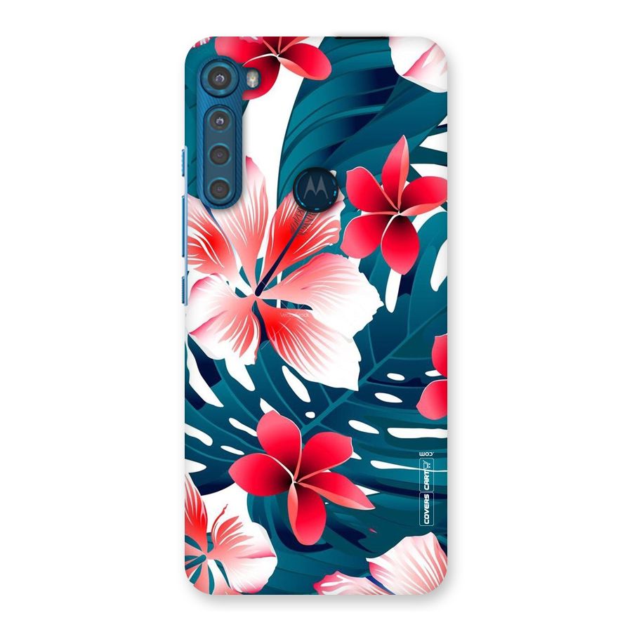 Flower design Back Case for Motorola One Fusion Plus