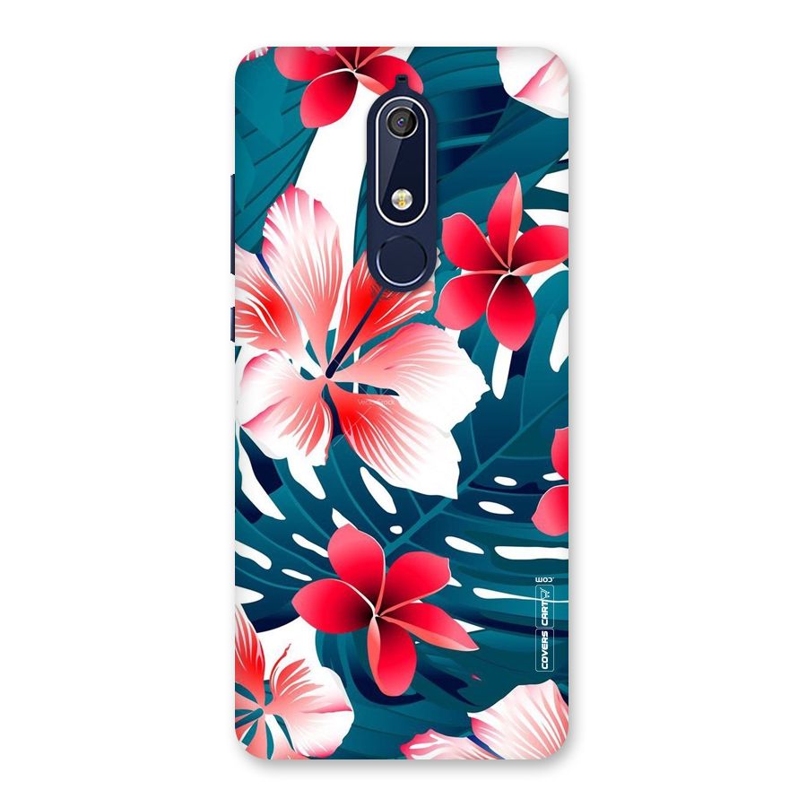 Flower design Back Case for Nokia 5.1