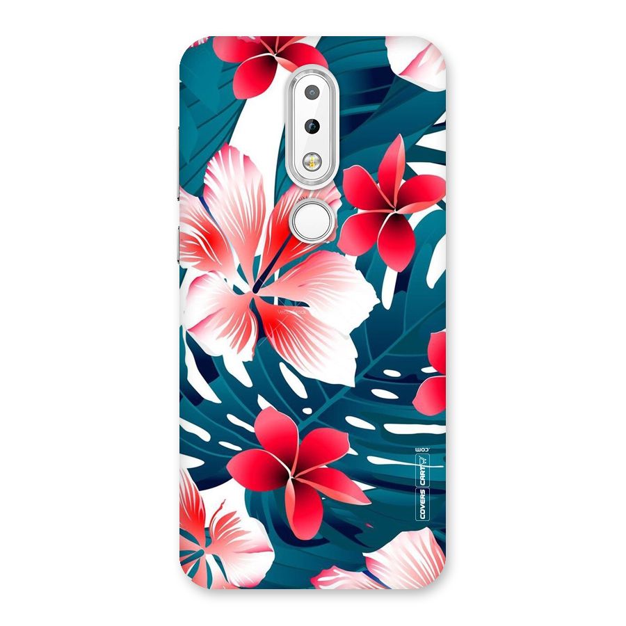 Flower design Back Case for Nokia 6.1 Plus
