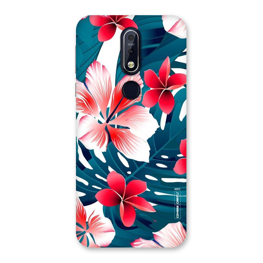 Flower design Back Case for Nokia 7.1