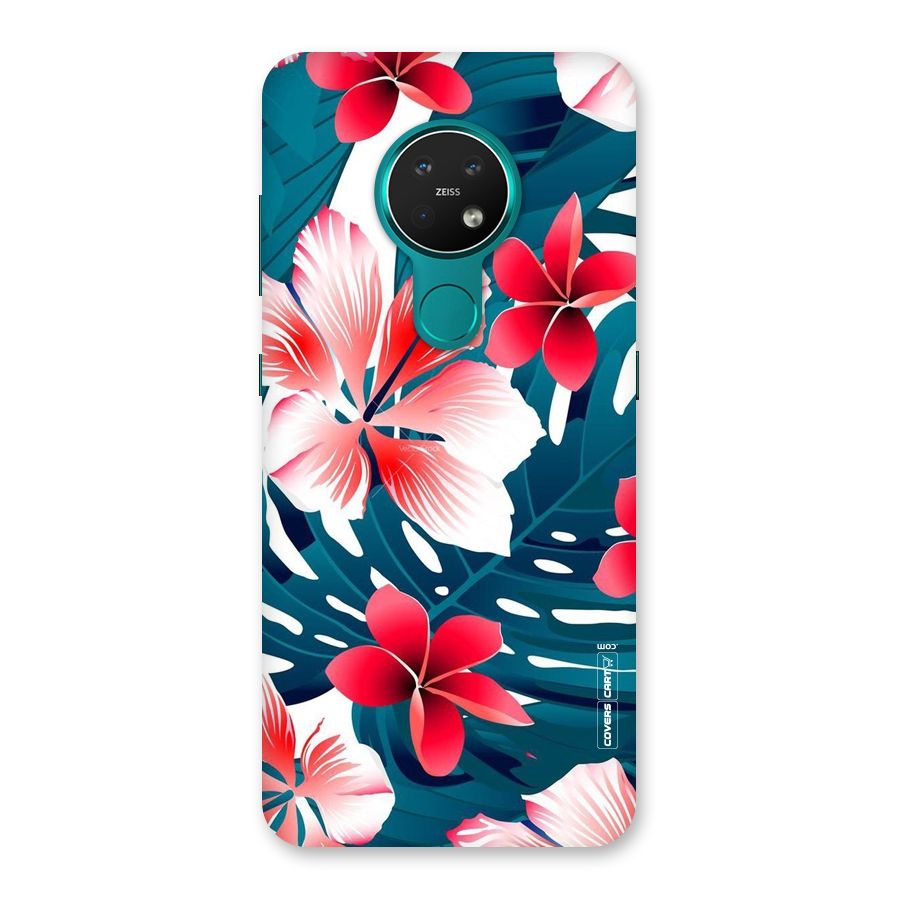 Flower design Back Case for Nokia 7.2