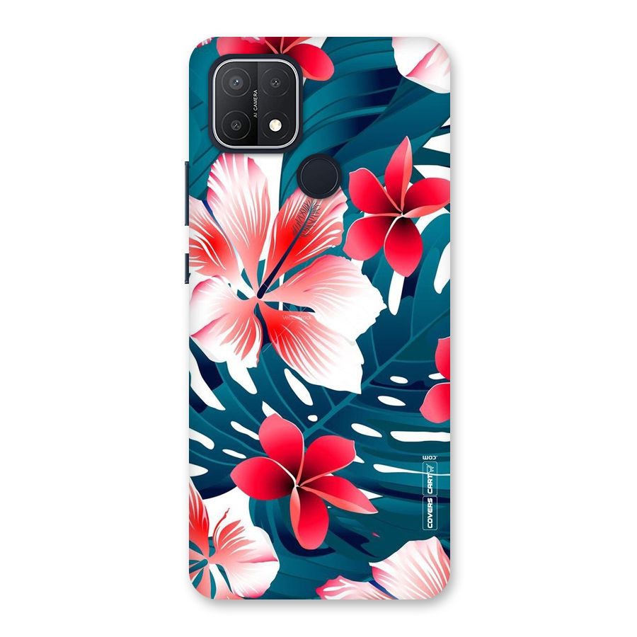Flower design Back Case for Oppo A15s